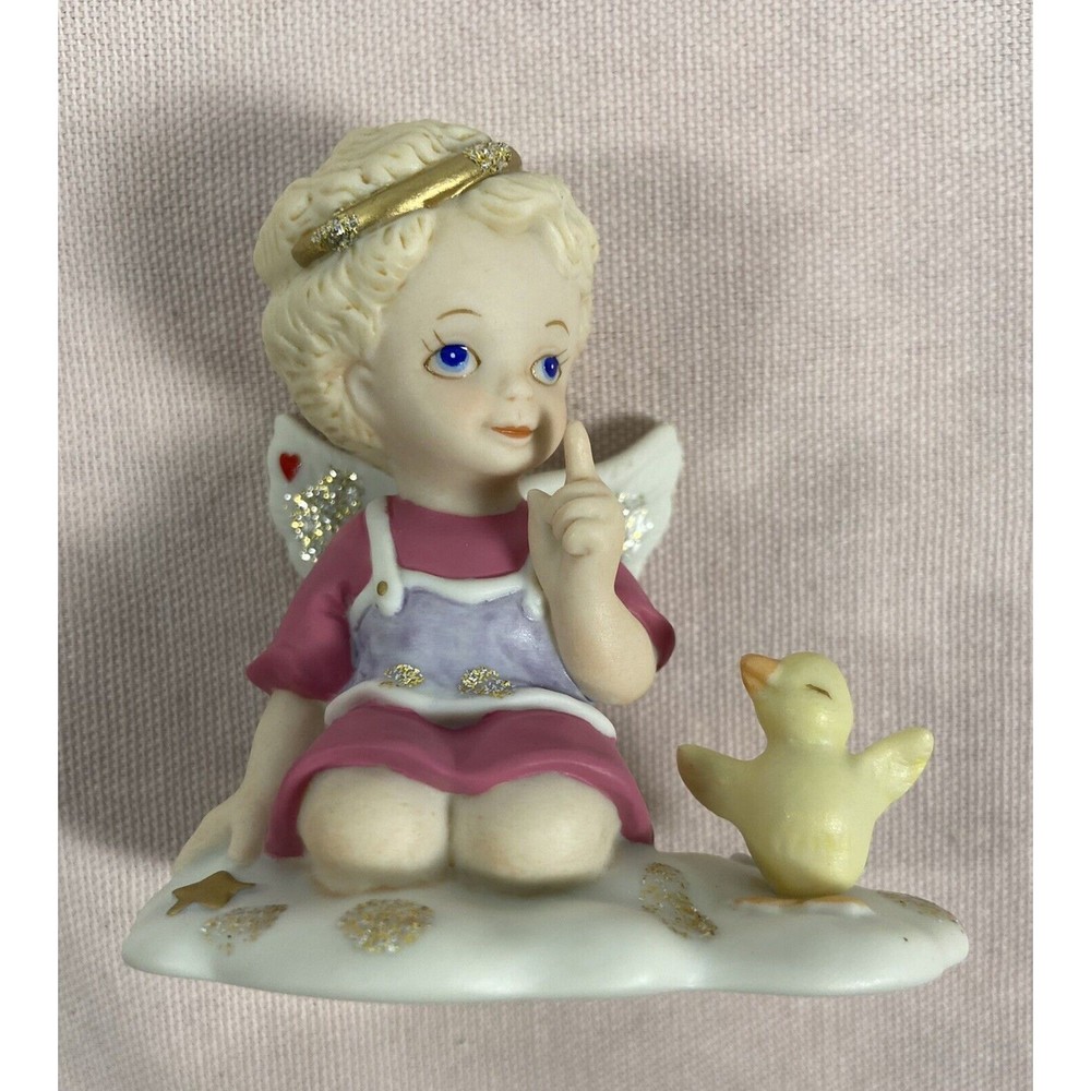 Listen To The Angels Figurine Duckling Tender Heart Collection 3 in tall 1996